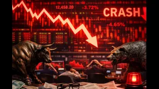 Sensex tanks 1200 pts:Why is market falling today?