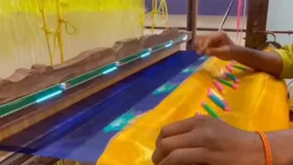 India AI Impact Summit 2026: TCS introduces AI-guided loom for Kanjivaram sari weaving