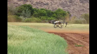 Drones Revolutionize Indian Agriculture with On-Demand Services