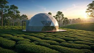 Private Munnar Eco Domes Offer Unmatched Tea Garden Views