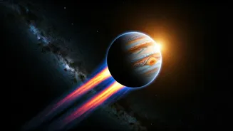 JWST Reveals Twin Gas Tails on Hot Jupiter Exoplanet