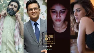 Filmfare OTT Awards 2025 Nominations: Abhishek Bachchan, R Madhavan In Race For Best Actor; Ananya Panday, Kriti Sanon Compete For Best Actress
