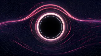 Twisting Spacetime: A Black Hole Observation
