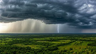 Southwest Monsoon Is Officially Taking Over Central India Today