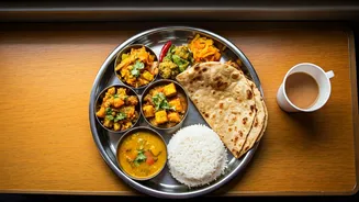 Foreigner's Surprise: IRCTC Thali Delights Traveler on Indian Railways