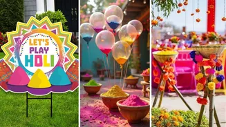 Holi party decoration ideas to transform your home into colourful, joyful and festive space