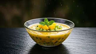Crisp Cucumber Meets Sweet Mango In Viral Monsoon Gazpacho Recipe