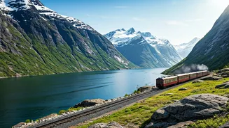 Scenic Rail Travel Has Serious Norway Energy
