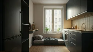 Parisian Micro-Living: 120 Sq Ft Apartment, 134 Stairs, Rs 67,000 Rent