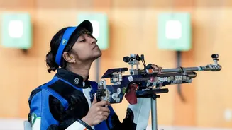 India win First Medal as Silver at Women's 10m Air Rifle at Asian Games 2026 - Know the Shooters