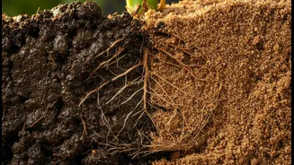 How Root Rot Microbes Thrive In Dense Potted Mud And How Coarse Sand Halts Them