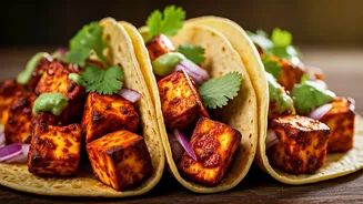 Paneer Tikka Tacos Are Having A Major Moment