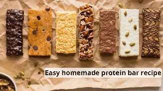 Simple protein bar recipes you can make at home in under 20 minutes