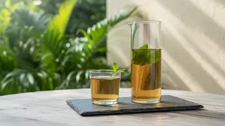 Cold-Brewing Orthodox Teas With Fresh Tulsi Unlocks Delicate Herbal Aromas Without Added Sugar