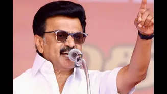 Tamil Nadu CM Stalin Takes Chennai Metro Ride In Pre-Poll Outreach | Video