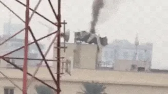 US Embassy In Baghdad, Iraq Attacked: Missile Strikes Helipad, Smoke Billows From Compound - Video