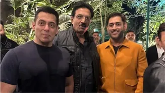 MS Dhoni Joins Salman Khan’s 60th Birthday Celebration at Panvel Farmhouse