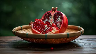 Monsoon Fruit Basket Feels Better With Pomegranate