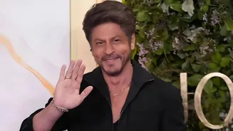 Shah Rukh Khan Radiates Royalty While Strolling on Lavender Carpet at Joy Awards 2026 - Check Out the Photos