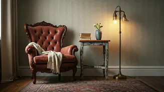 Vintage Interiors Bring Warmth To Small Living Spaces