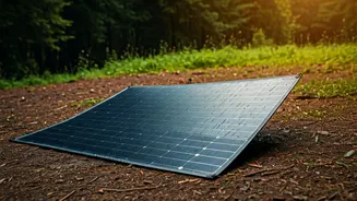 Waterproof Solar Energy Tarps Keep Off Grid Camping Charged