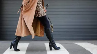 How to style leather boots this winter