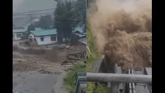 Flash Floods In Arunachal Pradesh Damage Homes, Trigger Landslide; Neighbouring Assam On High Alert