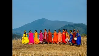 13,000 Tribal Girls Set Guinness World Record with Dhimsa Dance in Andhra Pradesh