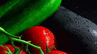 Tomato, Cucumber and Potato Masks May Suit Some Skin Types
