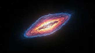Mysterious Structure Fueling Our Galaxy's Center?