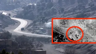 Afghanistan Drones Strike Pakistan's Army Infrastructure, Footage Captures Moment of Attack - Watch