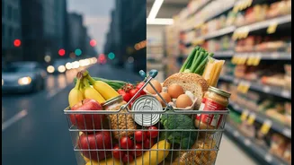 Commutes, Prices And Retail Access Shape What Lands On The Plate