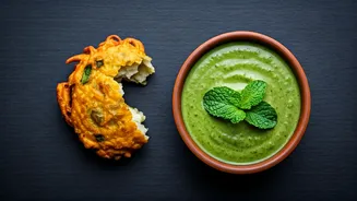 Mint Chutney Makes Pakoras Even Better