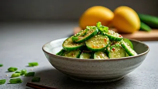 Korean-Inspired Cucumber Recipes That Are Dominating Food Reels