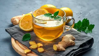 Five Nutrient-Packed Lemon-Ginger Drink Recipes That Help Soothe Bloating And Boost Energy
