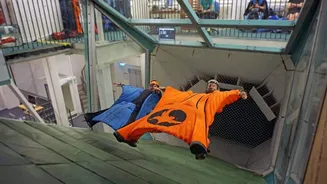 Ever tried wingsuit tunnel flying?