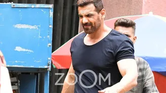 John Abraham Spotted On Force 3 Sets In Mumbai - See EXCLUSIVE Pics