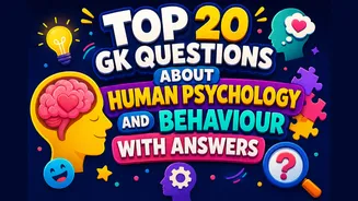 Top 20 GK Questions About Human Psychology and Behaviour with Answers
