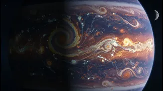 How detection of water vapour molecules in distant skies clarifies gas giant atmospheric structures