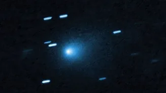 Astronomer captures first post-Sun encounter image of Comet 3I/ATLAS
