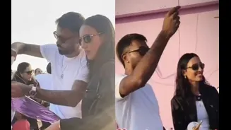 [WATCH] Hardik Pandya flies kites with girlfriend Mahieka Sharma on Makar Sankranti