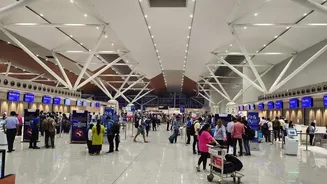 Chaos at Delhi airport as over 400 flights delayed