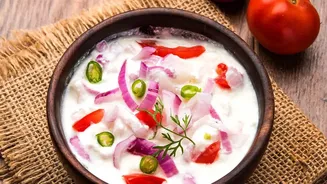 Peanut, Onion and Tomato Chaat Comes Together in Minutes