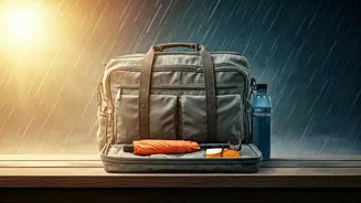 Rain, Heat And Thunderstorms Need One Bag
