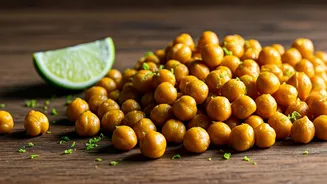 Air-Fried Zesty Lime Chickpeas Are The Best Zero-Waste Obsession
