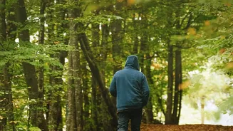 Quiet Routes: Mindful Walking Focuses Attention On Steps Breath And Surroundings