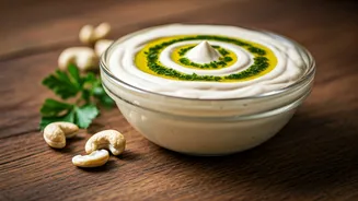 Whip Cashew Cream For Ultimate Plant Based Cheese Sauce Alternative
