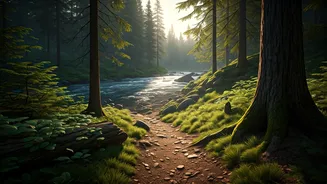 Forests And Rivers Make Summer Trips Feel Softer