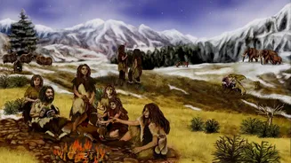 Microscópio quântico revela traços ocultos nas fogueiras dos neandertais
