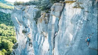 These rock climbing spots in southern France are a must-do